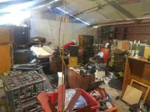 Rubbish inside a Perth home. Swann Rubbish will clear this away and recycle and dispose of junk.