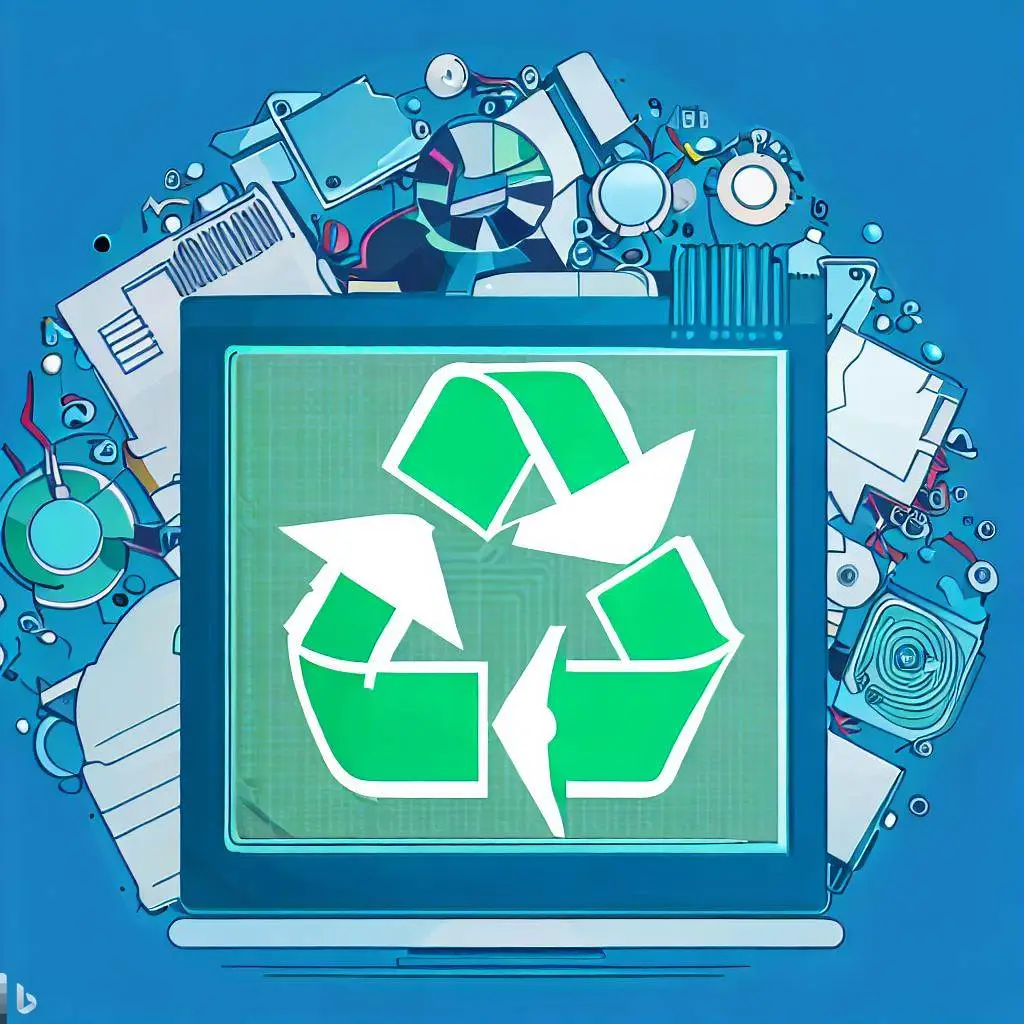E-Waste Removal graphic by Swann Rubbish Removal 