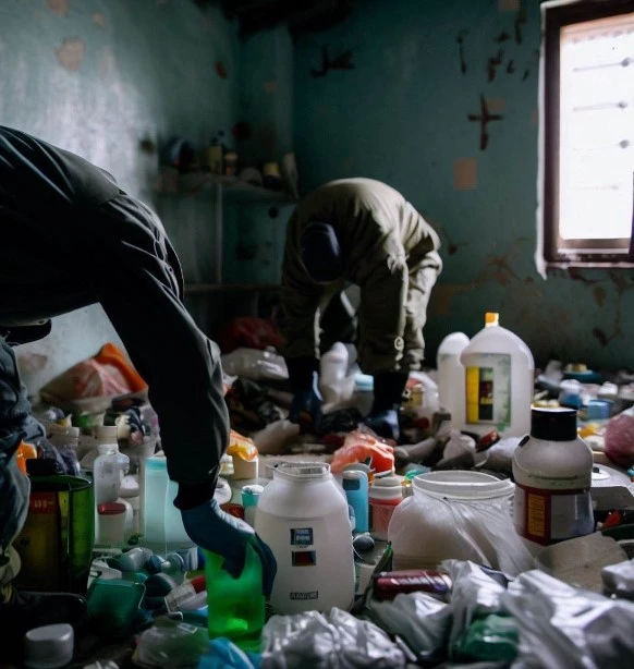Clearing out a meth contaminated house